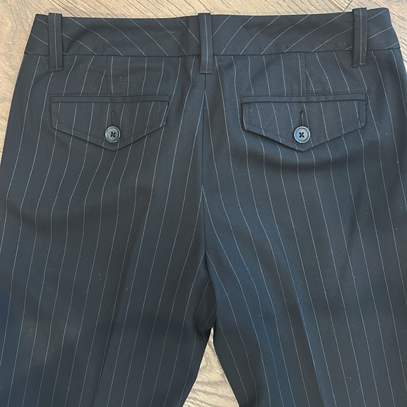 Banana Republic black pinstripe trousers - Picture 5 of 9